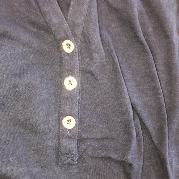 Lilly Pulitzer navy blue sleeveless top size xsmall - Picture 7 of 7